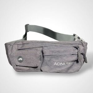 AONIJIE Waterproof Hiking Fanny Packs Waist Bag Travel Running Sports Gray